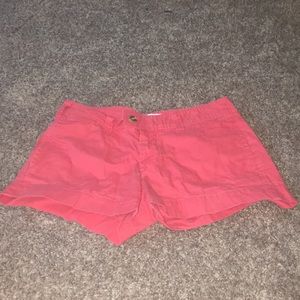 coral shorts